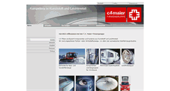 Desktop Screenshot of c-f-maier.de